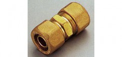 TMS spojka pre PEx 17x17, mosadz