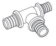 REHAU RAUTITAN T-kus 32-32-20